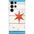 Chicago Flag Light Wood Galaxy S25 Ultra Skin